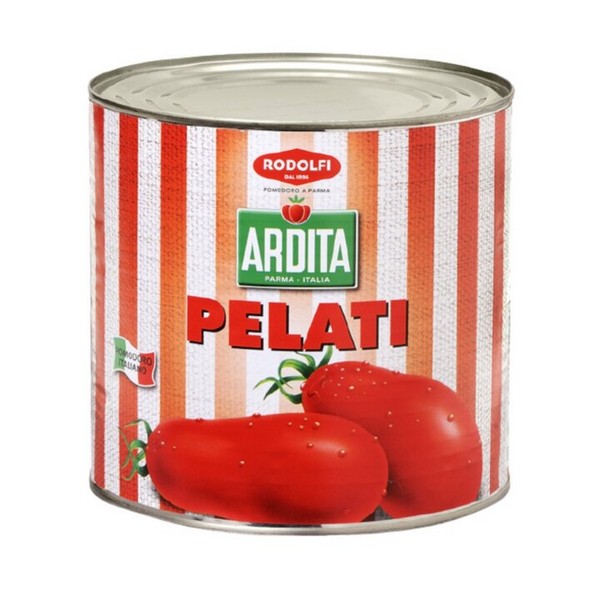 ARDITA Whole Peeled Tomato 2.5kg 義大利剝皮蕃茄罐(大) - Gusto.tw