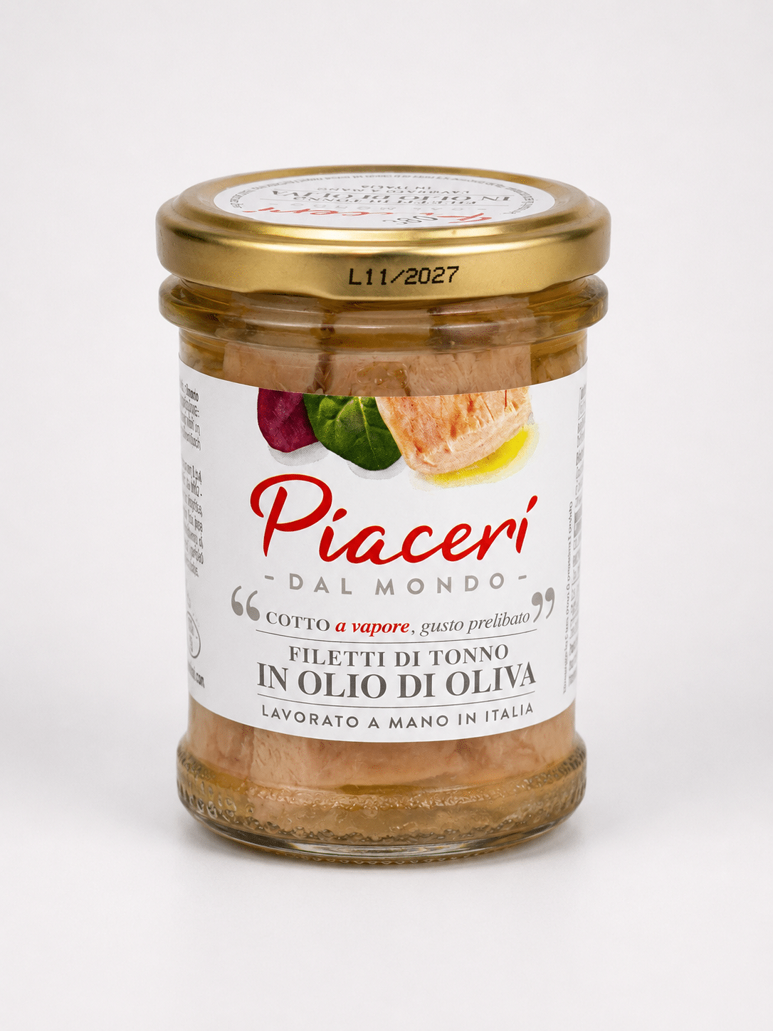Piaceri Filetti di Tonno 橄欖油漬鮪魚 200g
